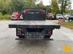 2012 INTERNATIONAL TERRASTAR SINGLE AXLE REGULAR CAB FLATBED TRUCK VIN: 1HTJSSKK5CJ590321