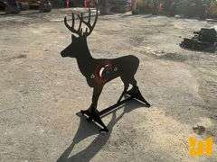 UNUSED KC 3/8" AR500 STEEL DEER SHOOTING TARGET