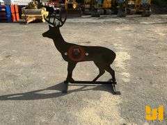 UNUSED KC 3/8" AR500 STEEL DEER SHOOTING TARGET