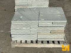 PALLET OF BLUE STONE PAVERS