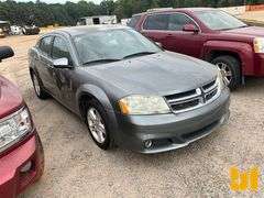 2013 DODGE AVENGER SEDAN VIN: 1C3CDZCB9DN625285