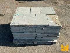 PALLET OF BLUE STONE PAVERS