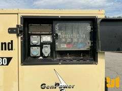 2001 INGERSOLL-RAND G80 80 KW TRAILER MOUNTED GENERATOR