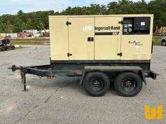 2001 INGERSOLL-RAND G80 80 KW TRAILER MOUNTED GENERATOR