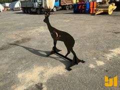 UNUSED KC 3/8" AR500 STEEL DEER SHOOTING TARGET