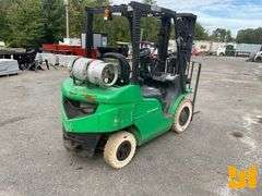 MITSUBISHI FG25N 4500 CUSHION TIRE FORKLIFT SN: AF17D41477