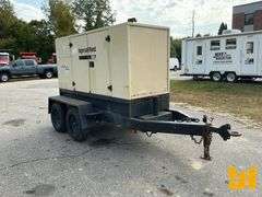 2001 INGERSOLL-RAND G80 80 KW TRAILER MOUNTED GENERATOR