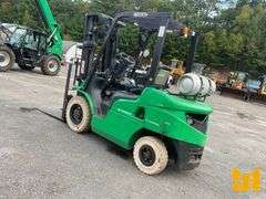 MITSUBISHI FG25N 4500 CUSHION TIRE FORKLIFT SN: AF17D41477