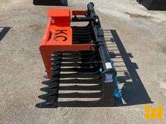 UNUSED KC 76" SKELETON GRAPPLE SINGLE CYLINDER