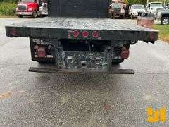 2012 INTERNATIONAL TERRASTAR SINGLE AXLE REGULAR CAB FLATBED TRUCK VIN: 1HTJSSKK5CJ590321