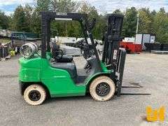 MITSUBISHI FG25N 4500 CUSHION TIRE FORKLIFT SN: AF17D41477