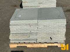 PALLET OF BLUE STONE PAVERS