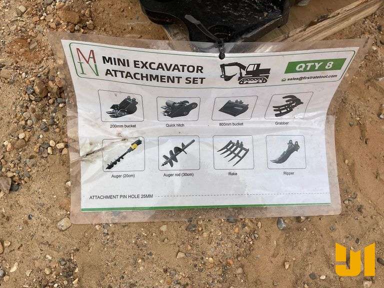 UNUSED 2025 GIYI TO FIT MINI EXCAVATOR