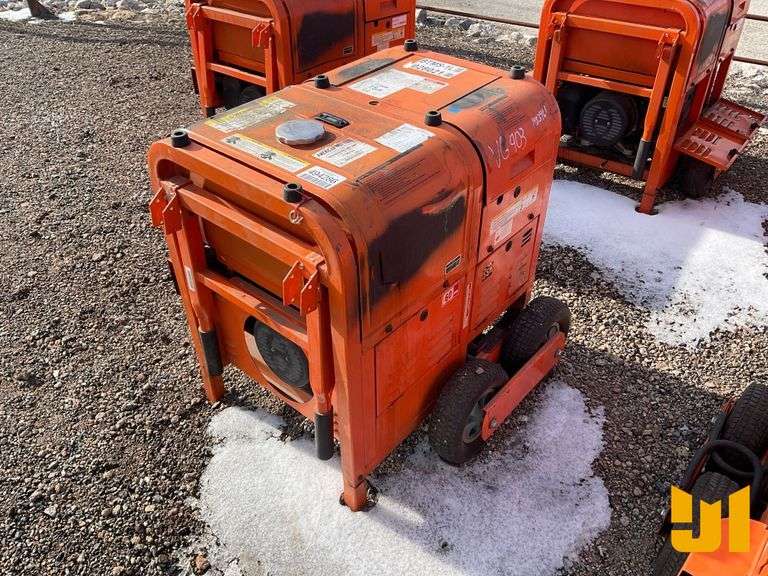 AMERICAN TOOL AT7500D12GAL 7500 WATTS PORTABLE GENERATOR SN: TTB01869