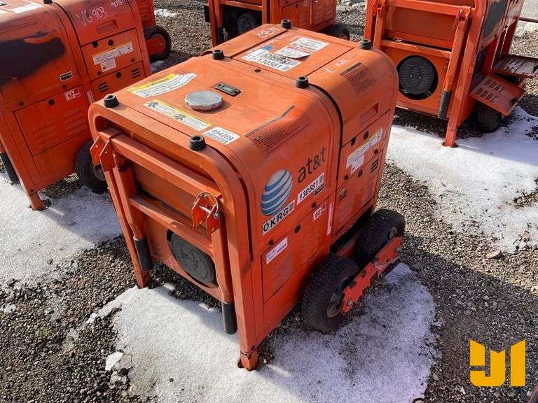 AMERICAN TOOL AT7500D12GAL 7500 WATTS PORTABLE GENERATOR SN: TTB01269