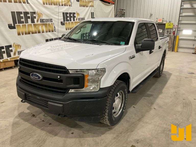 2018 FORD F-150 FX4 CREW CAB 4X4 PICKUP VIN: 1FTEW1E55JKF83394