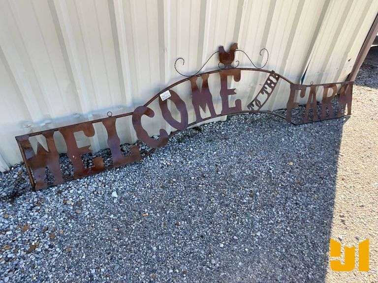 RANCH WELCOME SIGN