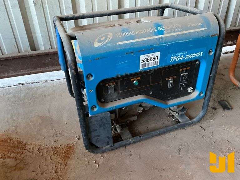 TSURUMI TPG4-3000HDX 3000 WATTS PORTABLE GENERATOR