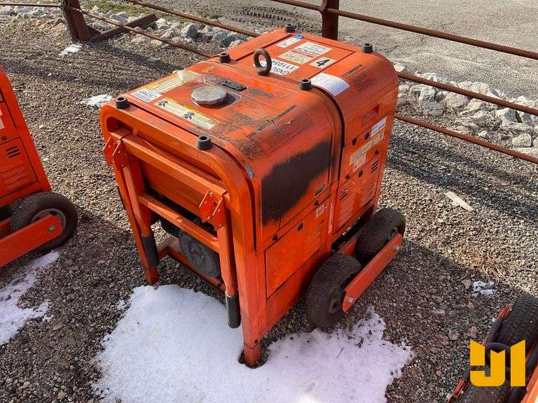 AMERICAN TOOL AT7500D12GAL 7500 WATTS PORTABLE GENERATOR SN: TTB01654