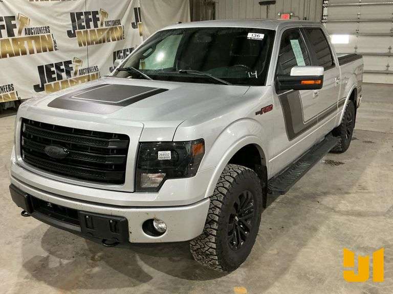 2014 FORD F-150 FX4 CREW CAB 4X4 PICKUP VIN: 1FTFW1ET3EFA77029