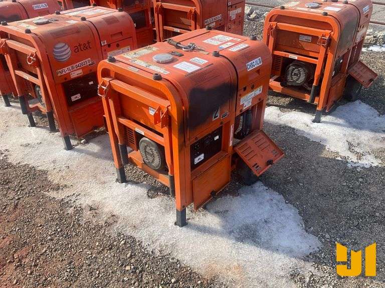 AMERICAN TOOL AT7500D12GAL 7500 WATTS PORTABLE GENERATOR SN: TTB02256