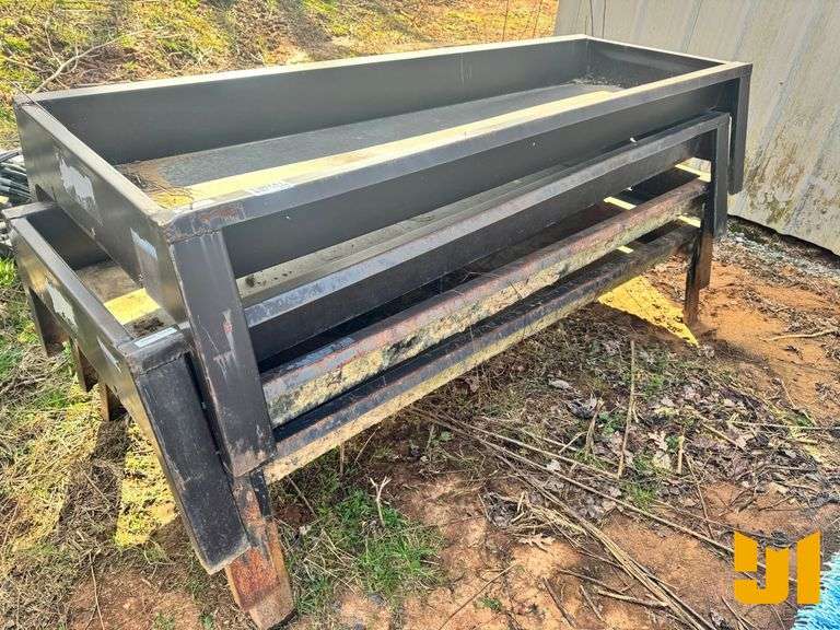 QTY OF (4) STEEL CATTLE FEEDERS