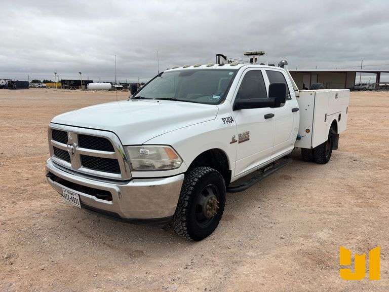 2015 DODGE 3500HD CREW CAB 4X4 MECHANICS TRUCK VIN: 3C7WRTCL0FG556629