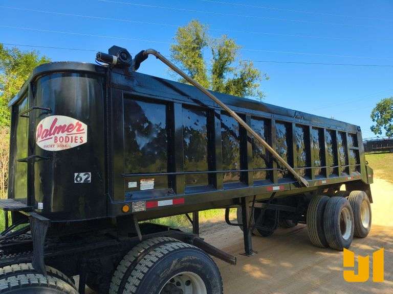 1999 PALMER BODIES TA-24H 24' STEEL DUMP TRAILER VIN: 1P924HS21XA003493