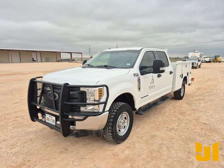2019 FORD F250 XL CREW CAB S/A MECHANICS TRUCK VIN: 1FT7W2BT8KEC83320