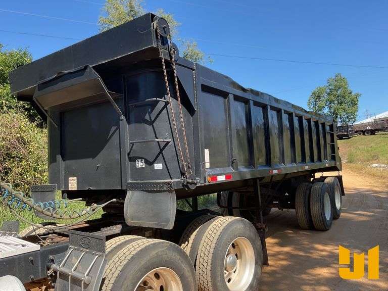 2000 PRECISION TGSD-24 24' STEEL DUMP TRAILER VIN: 1P9DH2427YT320037