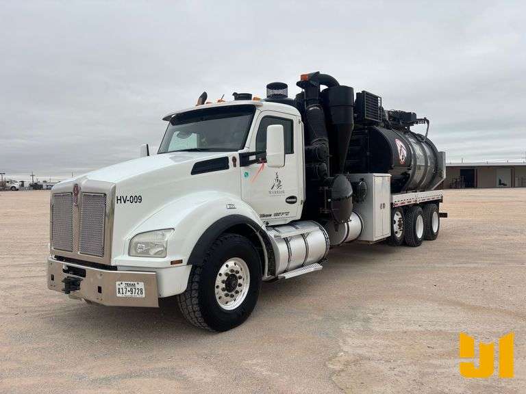 2019 KENWORTH T880 TRI/A HYDROVAC TRUCK VIN: 1NKZX7EX5KJ281421