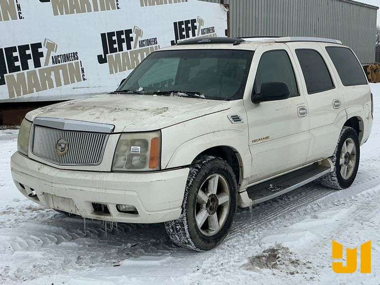 2003 CADILLAC ESCALADE VIN: 1GYEK63N13R131295 AWD
