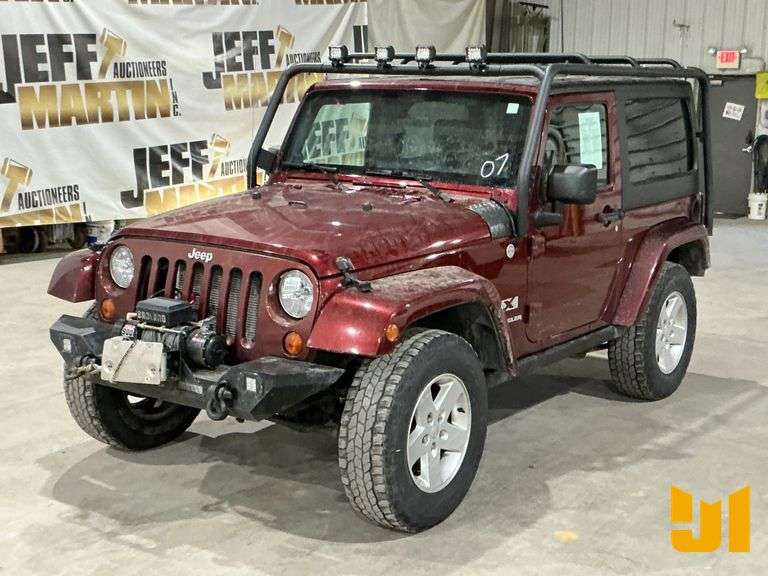 2007 JEEP WRANGLER VIN: 1J4FA24117L164298 4WD