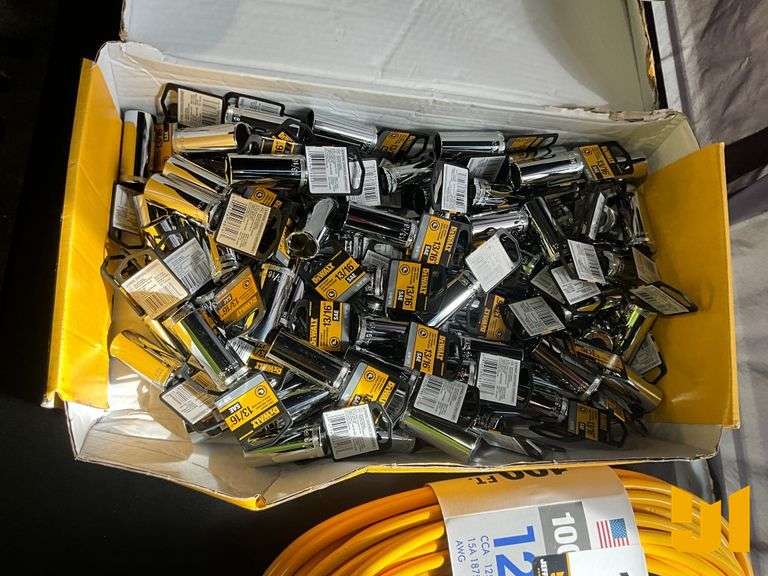 UNUSED BOX OF SOCKETS