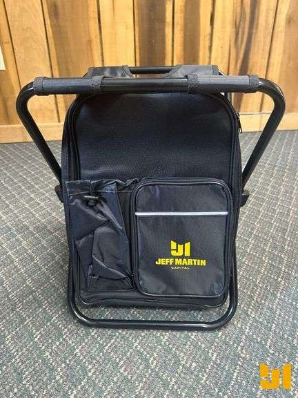 BACKPAIR CHAIR WITH COOLER- DONATED BY JEFF MARTIN CAPITAL- ALL
