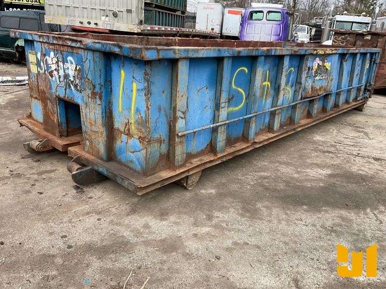 20 CY RECTANGLE ROLL-OFF CONTAINER