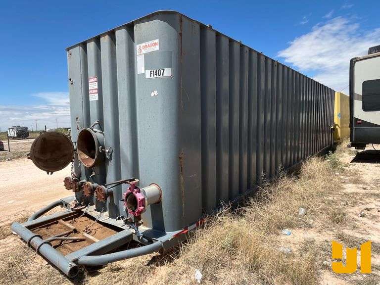 DRAGON 500 BBL PORTABLE FRAC TANK VIN 92227