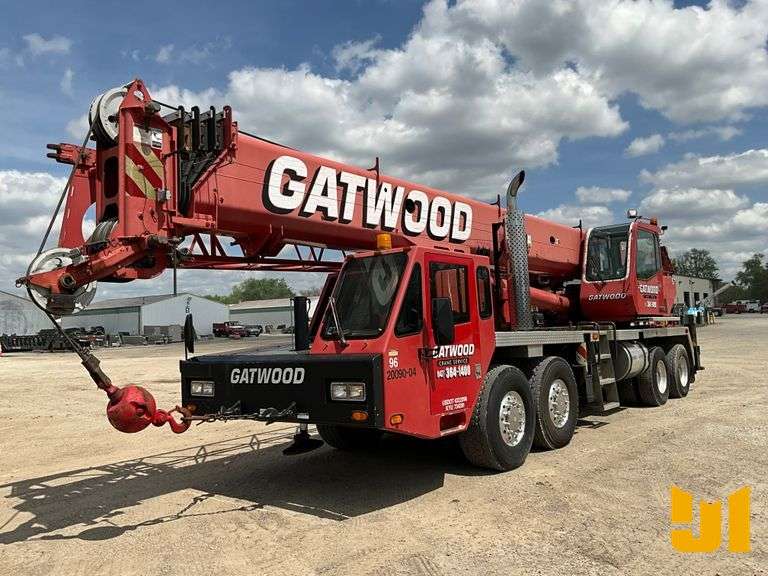 2005 LINK-BELT HTC8690 HYDRAULIC CRANE SN: 1F9N3J5775L028699