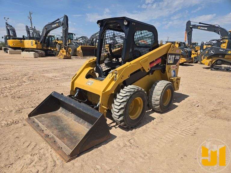 2014 CATERPILLAR 246D SKID STEER LOADER SN: CAT0246DKBYF00999