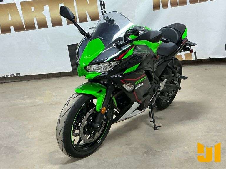 2022 KAWASAKI NINJA 650 MOTORCYCLE VIN: ML5EXEM12NDA65284