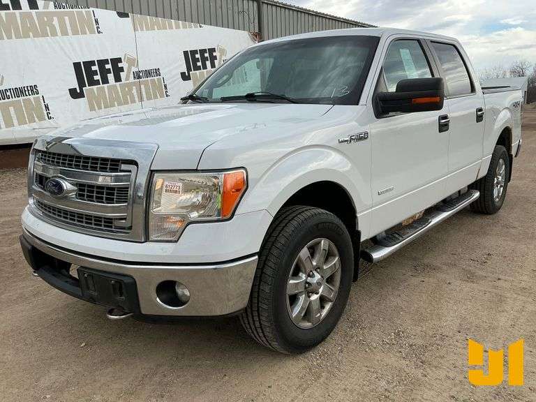 2013 FORD F-150 XLT CREW CAB 4X4 PICKUP VIN: 1FTFW1ET3DFA05780