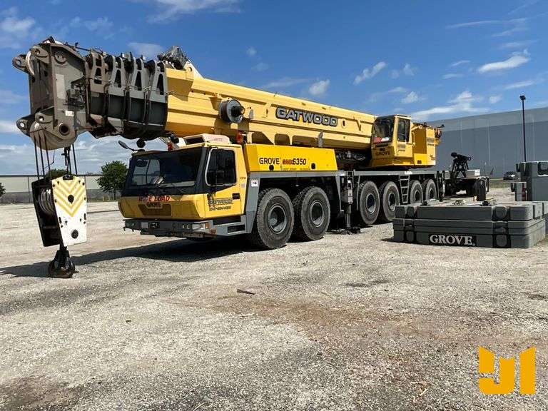 2007 GROVE GMK 6350 ALL TERRAIN CRANE SN: 63009114