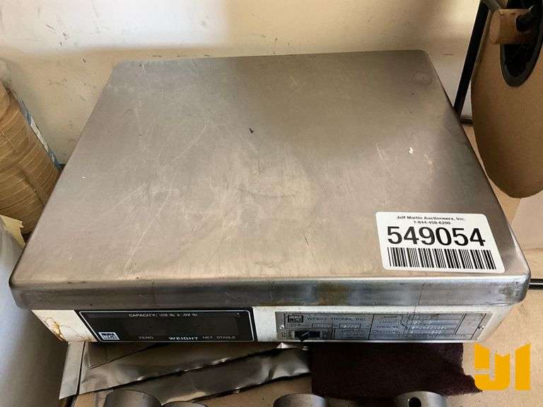 NCI WEIGH-TRONIX, INC 3825 100 LB DIGITAL SCALE