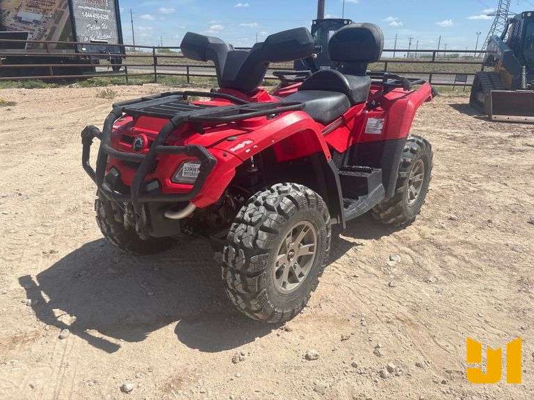 2008 CAN-AM OUTLANDER 400 4X4 ATV SN: 2BVEPHF148V000004