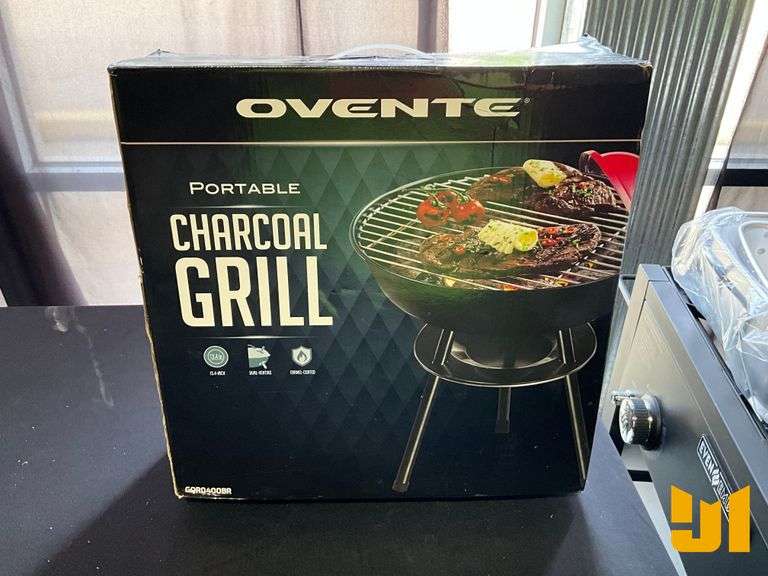 OVENTE 13” PORTABLE CHARCOAL GRILL