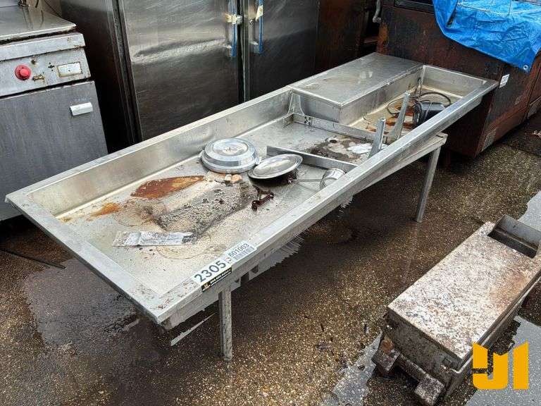 STAINLESS PREP SINK