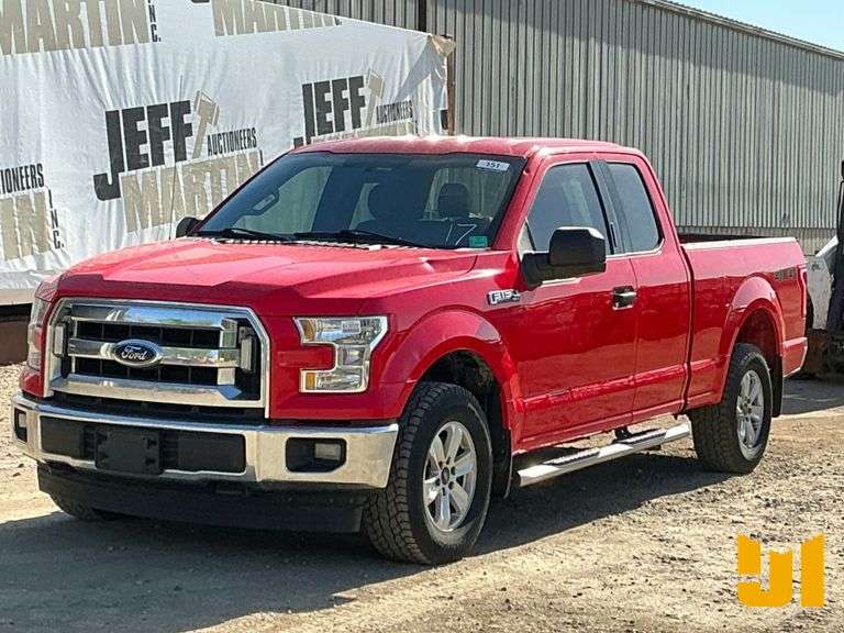 2017 FORD F-150 XLT EXTENDED CAB 4X4 PICKUP VIN: 1FTFX1EF2HKD34569