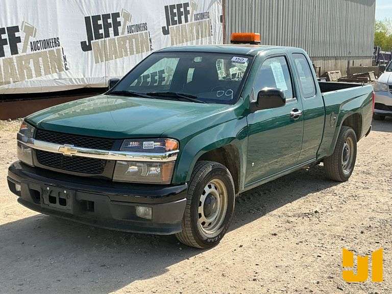 2009 CHEVROLET COLORADO EXTENDED CAB 4X2 PICKUP VIN: 1GCCS199698152149