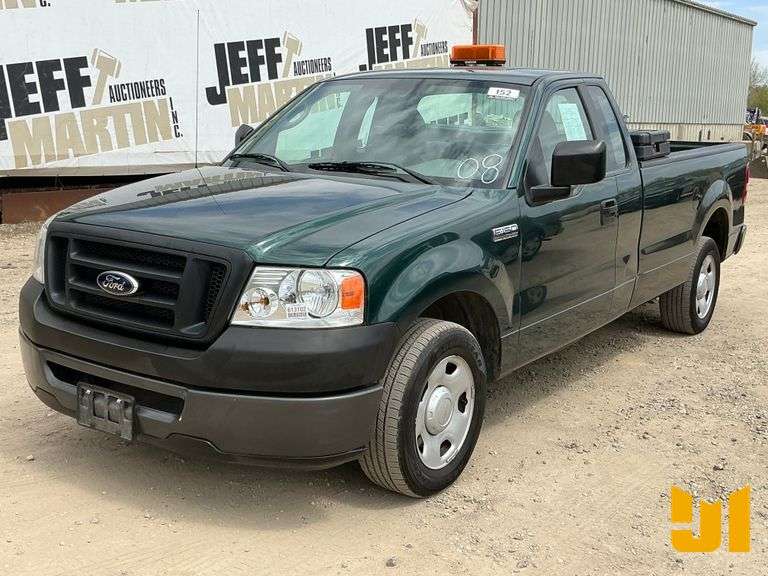 2008 FORD F-150 XL EXTENDED CAB 4X2 PICKUP VIN: 1FTPF12V68KD70378