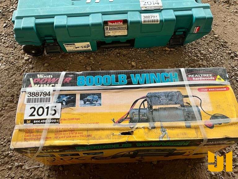UNUSED WOOD POWER WWRT8000HW